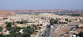 Vue panoramique de Ghardaïa (Tagherdayt).
