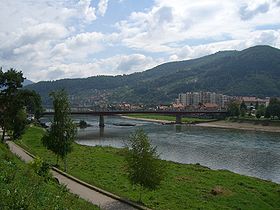 La Drina à Goražde