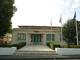 La mairie de Grézac