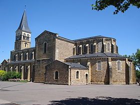L'église de Gueugnon