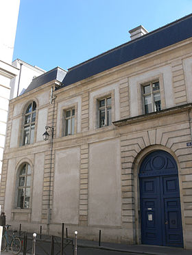 Partie nord de la façade, rue Vivienne