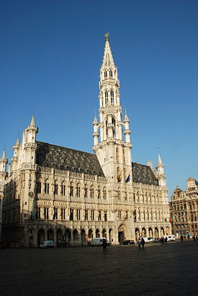 Hôtel de ville de Bruxelles - Façade 01.JPG