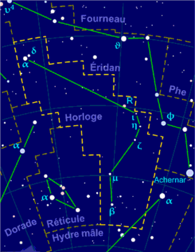 Image illustrative de l'article Horloge (constellation)