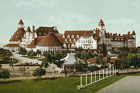 Hotel del Coronado vers 1900.