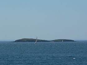 Vue de l'île Méaban.