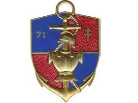 Insigne régimentaire du 71e Bataillon Colonial du Génie.jpg