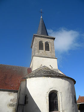 L'église d'Ivry (paroisse de Nolay)