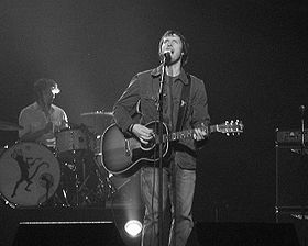 James Blunt en concert à Seattle aux États-Unis en avril 2006.