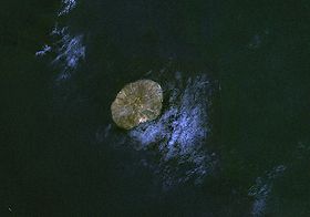 Image satellite de Jabal al-Tair.