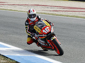 Jules Cluzel au grand prix du Portugal 2011
