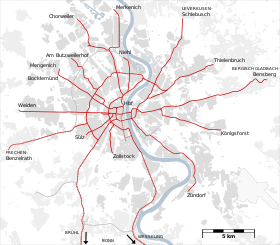 Image illustrative de l'article Stadtbahn de Cologne