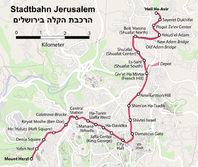 Image illustrative de l'article Tramway de Jérusalem