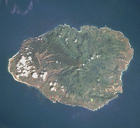 Image satellite de Kauai.