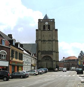 Place et église de Wormhout
