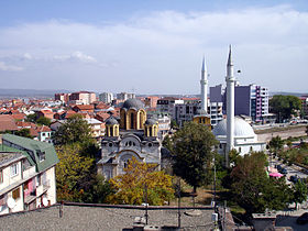 Le centre de Ferizaj/Uroševac