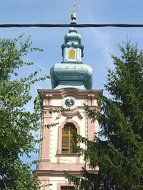 L'église orthodoxe roumaine de Seleuš