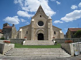 L'église de Saint-Seine sur Vingeanne.