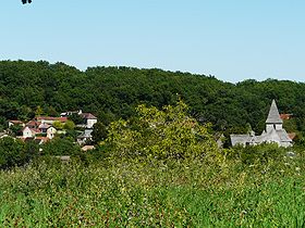 Le village de La Cassagne