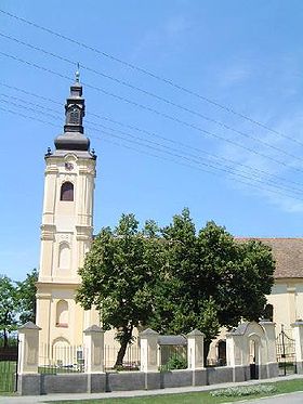L'église orthodoxe serbe de Laćarak