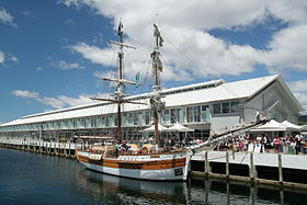 Lady Nelson à Hobart