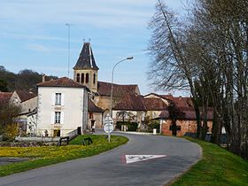 Le village de Lamonzie-Montastruc