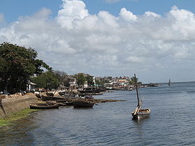 Lamu town on Lamu Island in Kenya.JPG