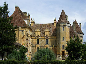 Le château de Lanquais