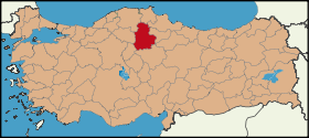 Latrans-Turkey location Çorum.svg