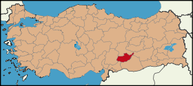 Latrans-Turkey location Adıyaman.svg