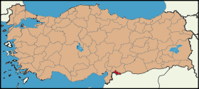 Latrans-Turkey location Kilis.svg