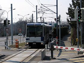Lausanne Metro M1 at Bourdonnette (3290863921).jpg