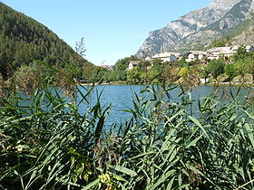 Le lac du Lauzet