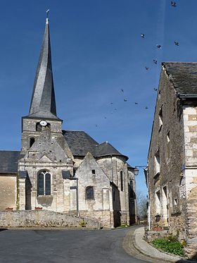 Image illustrative de l'article Église Saint-Symphorien (Le Vieil-Baugé)