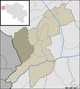 Localisation de Leisele au sein d'Alveringem