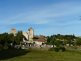 Le bourg de Liorac-sur-Louyre