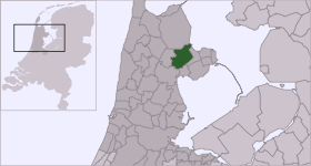 Localisation de Medemblik