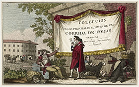 Image illustrative de l'article Colección de las principales suertes de una corrida de toros