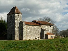 L'église de Lussac