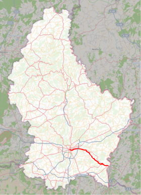 Image illustrative de l'article Route nationale 2 (Luxembourg)