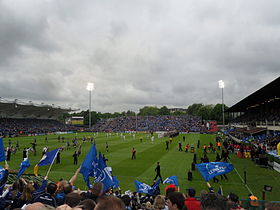 La RDS Arena lors de la finale de Celtic League 2010