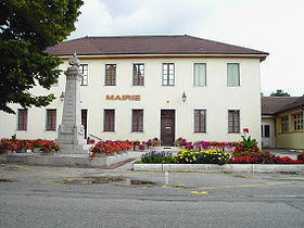 La mairie d'Izernore