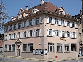 La mairie de Village-Neuf.