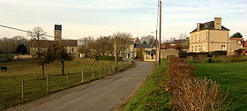 Une vue du bourg de Maizet en 2009.