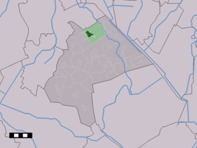 Localisation de Annen dans la commune de Aa en Hunze