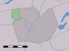 Localisation de Gnephoek dans la commune de Alphen aan den Rijn