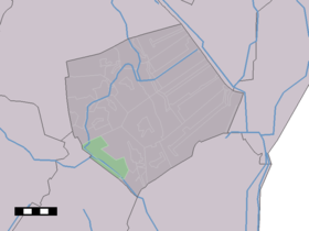 Localisation de Odoornerveen dans la commune de Borger-Odoorn