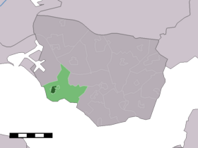 Localisation de Borssele dans la commune de Borsele