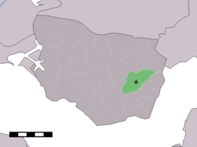 Localisation de Kwadendamme dans la commune de Borsele