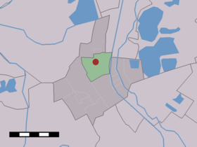 Localisation de Oud-Aa dans la commune de Stichtse Vecht