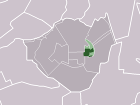 Localisation de Vinkeveen dans la commune de De Ronde Venen